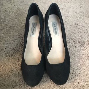 Size 9 Steve Madden Black Heels